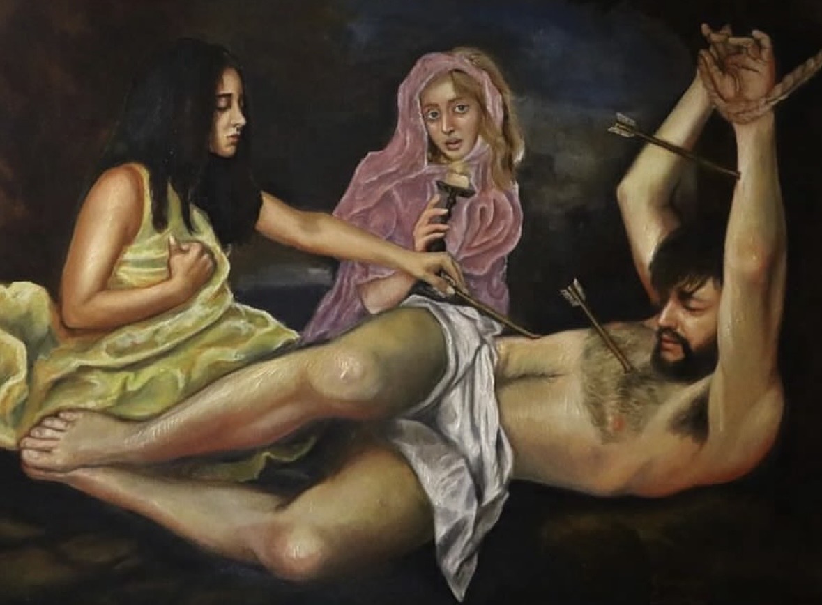 oil painting by luis gonzaga